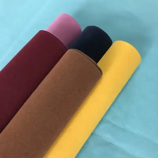 Velvet Manufacturer Colorful Long Pile Velvet Fabric for Packaging Boxes - Image 4