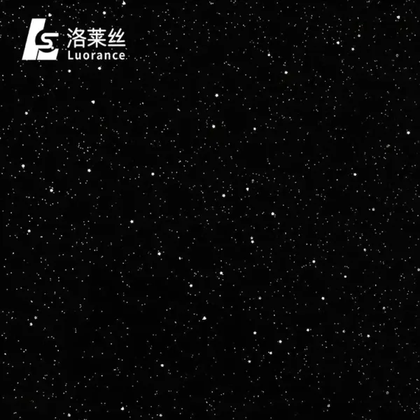 parkly Fabric Shiny Black Color Metallic Star Pattern Sequin Velvet Glitter Fabric - Image 4