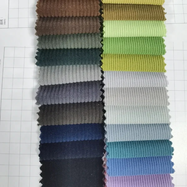 Velvet Fabrics 100% Polyester 4.5/8/11/16/21 Wales Corduroy Fabric for Suits and Pants - Image 3