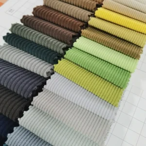 Velvet Fabrics 100% Polyester 4.5/8/11/16/21 Wales Corduroy Fabric for Suits and Pants